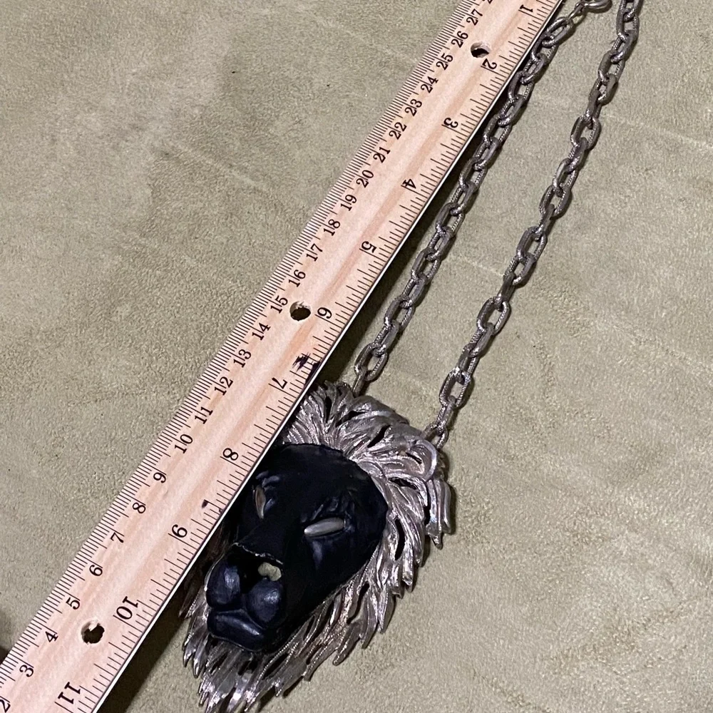 Vintage 1960’s unsigned Luca Razza Leo necklace
